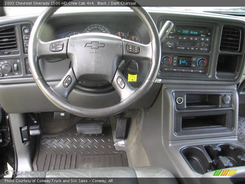 Black / Dark Charcoal 2003 Chevrolet Silverado 1500 HD Crew Cab 4x4