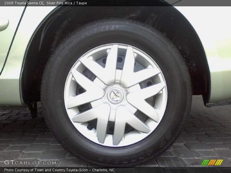 Silver Pine Mica / Taupe 2006 Toyota Sienna CE