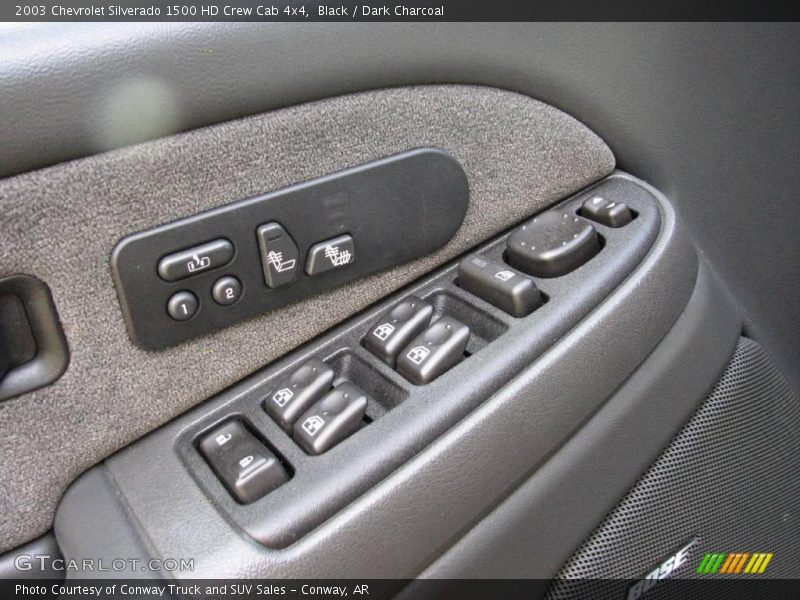 Black / Dark Charcoal 2003 Chevrolet Silverado 1500 HD Crew Cab 4x4