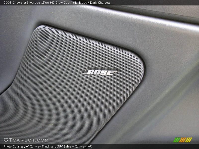 Black / Dark Charcoal 2003 Chevrolet Silverado 1500 HD Crew Cab 4x4