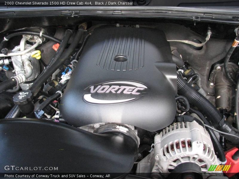 Black / Dark Charcoal 2003 Chevrolet Silverado 1500 HD Crew Cab 4x4