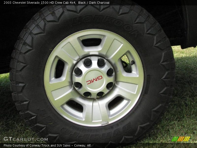 Black / Dark Charcoal 2003 Chevrolet Silverado 1500 HD Crew Cab 4x4