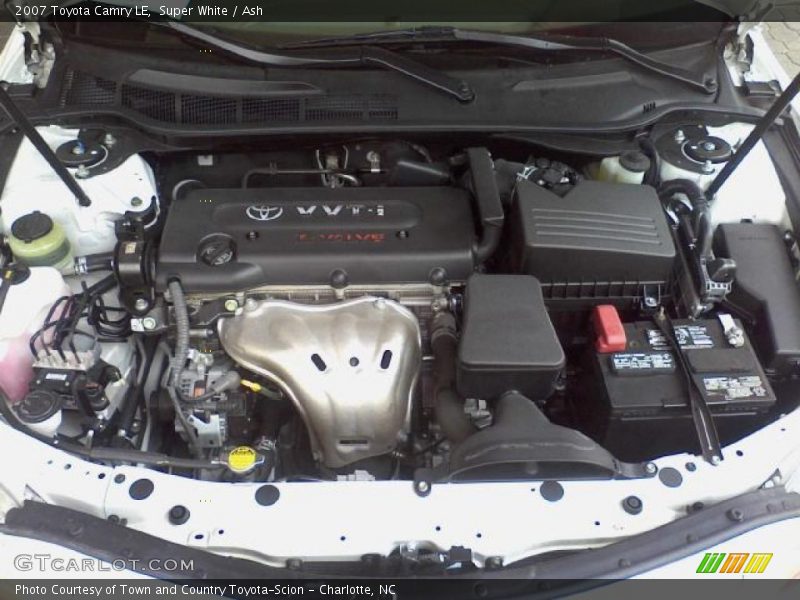 Super White / Ash 2007 Toyota Camry LE