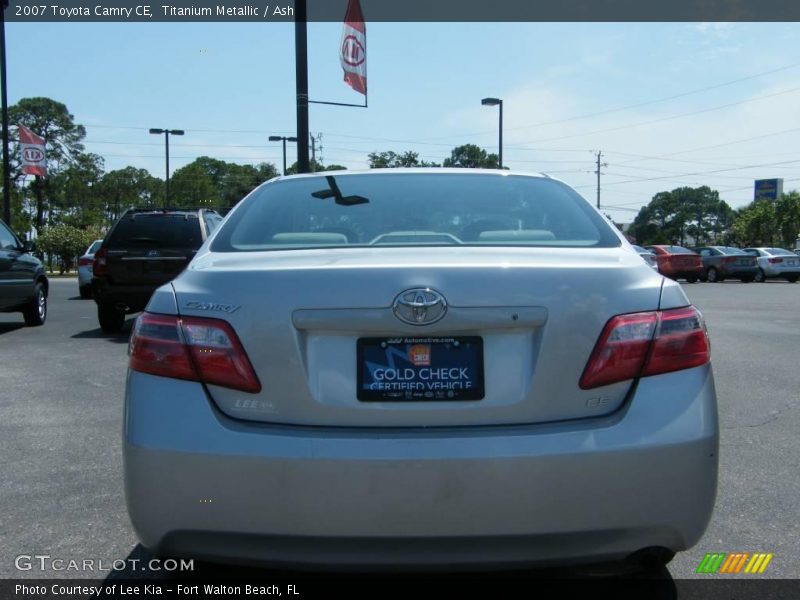 Titanium Metallic / Ash 2007 Toyota Camry CE