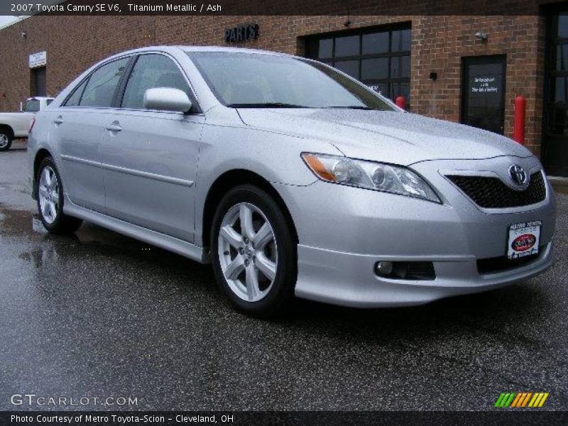 Titanium Metallic / Ash 2007 Toyota Camry SE V6