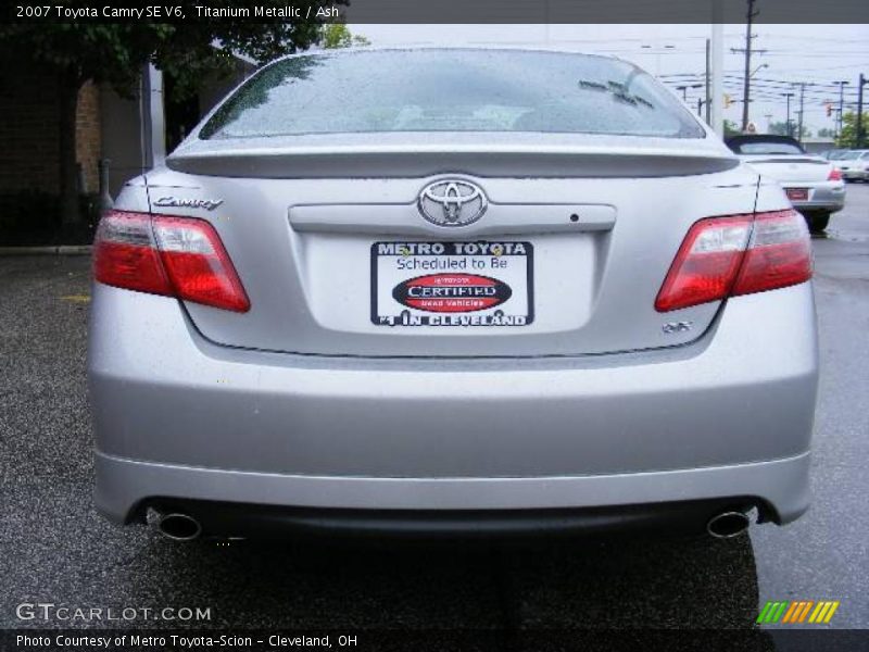 Titanium Metallic / Ash 2007 Toyota Camry SE V6
