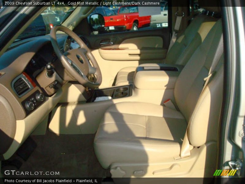 Gold Mist Metallic / Light Cashmere/Dark Cashmere 2009 Chevrolet Suburban LT 4x4