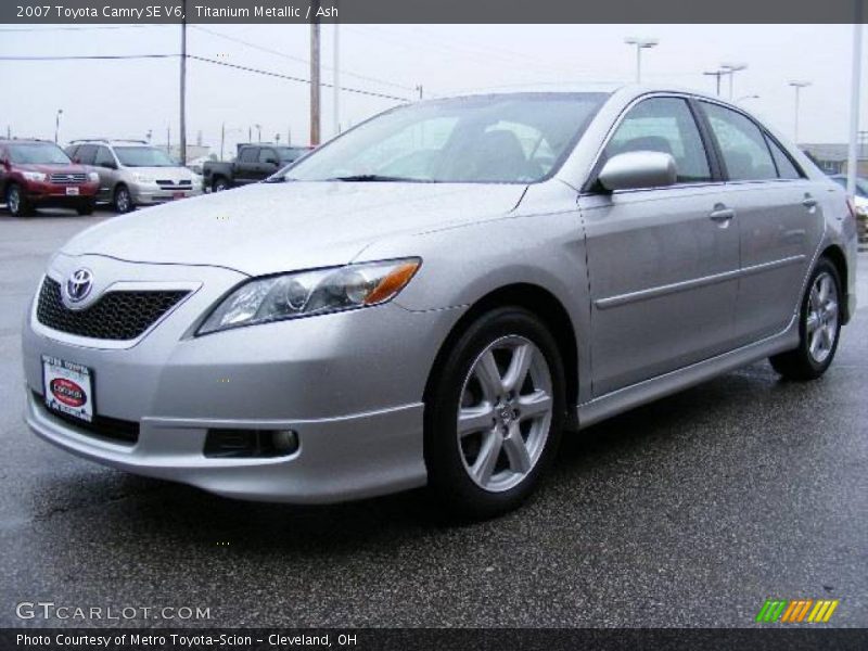 Titanium Metallic / Ash 2007 Toyota Camry SE V6