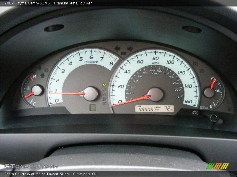 Titanium Metallic / Ash 2007 Toyota Camry SE V6