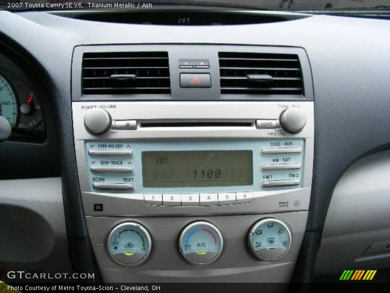 Titanium Metallic / Ash 2007 Toyota Camry SE V6