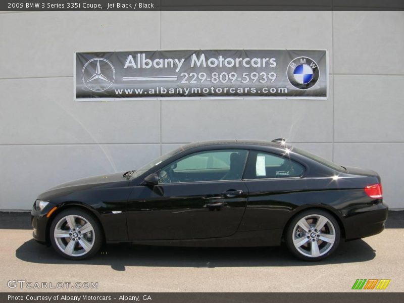 Jet Black / Black 2009 BMW 3 Series 335i Coupe