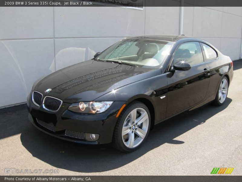 Jet Black / Black 2009 BMW 3 Series 335i Coupe