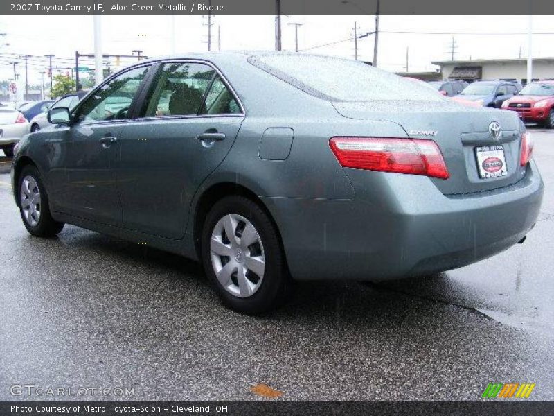 Aloe Green Metallic / Bisque 2007 Toyota Camry LE