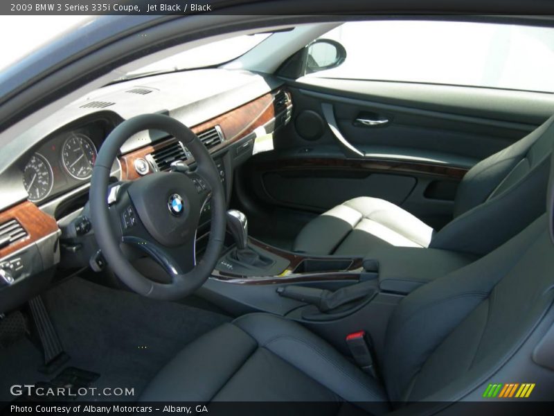 Jet Black / Black 2009 BMW 3 Series 335i Coupe