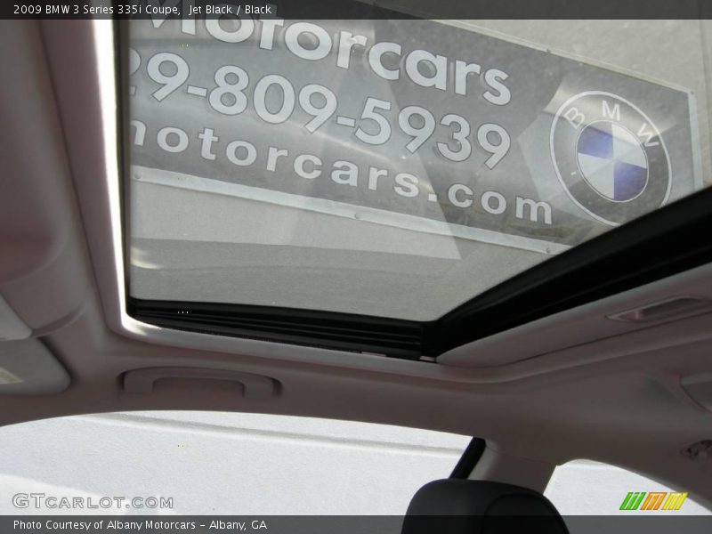 Jet Black / Black 2009 BMW 3 Series 335i Coupe