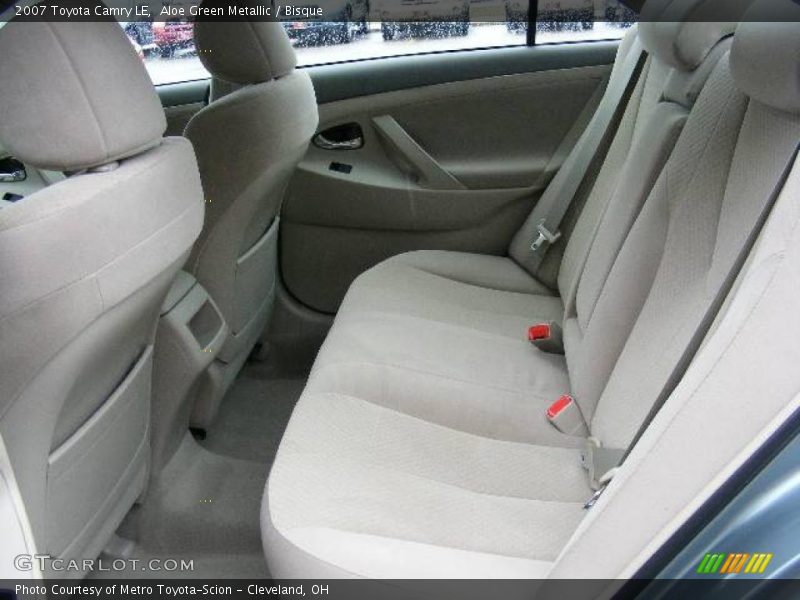 Aloe Green Metallic / Bisque 2007 Toyota Camry LE