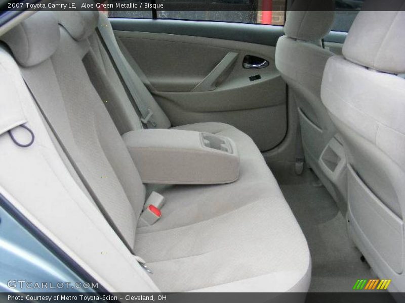 Aloe Green Metallic / Bisque 2007 Toyota Camry LE