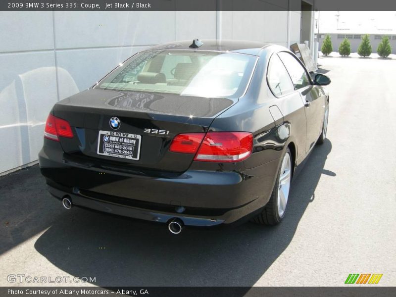 Jet Black / Black 2009 BMW 3 Series 335i Coupe