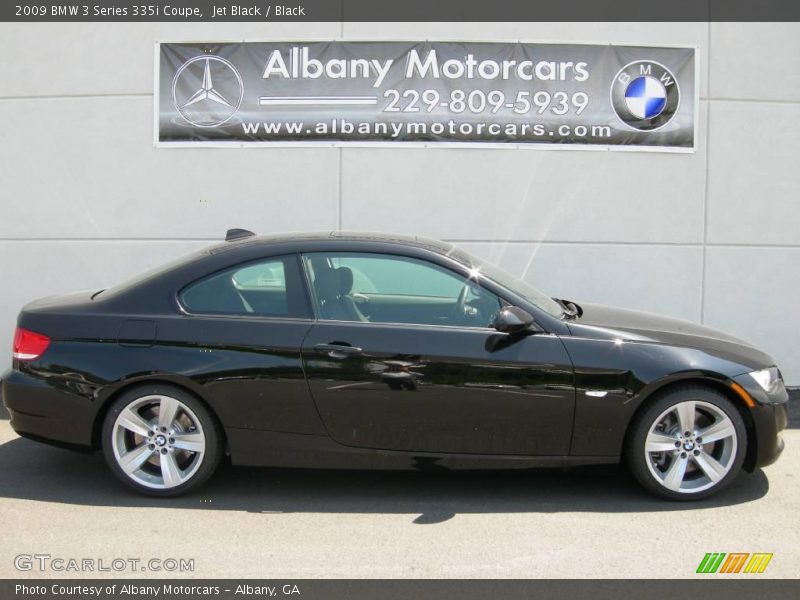 Jet Black / Black 2009 BMW 3 Series 335i Coupe