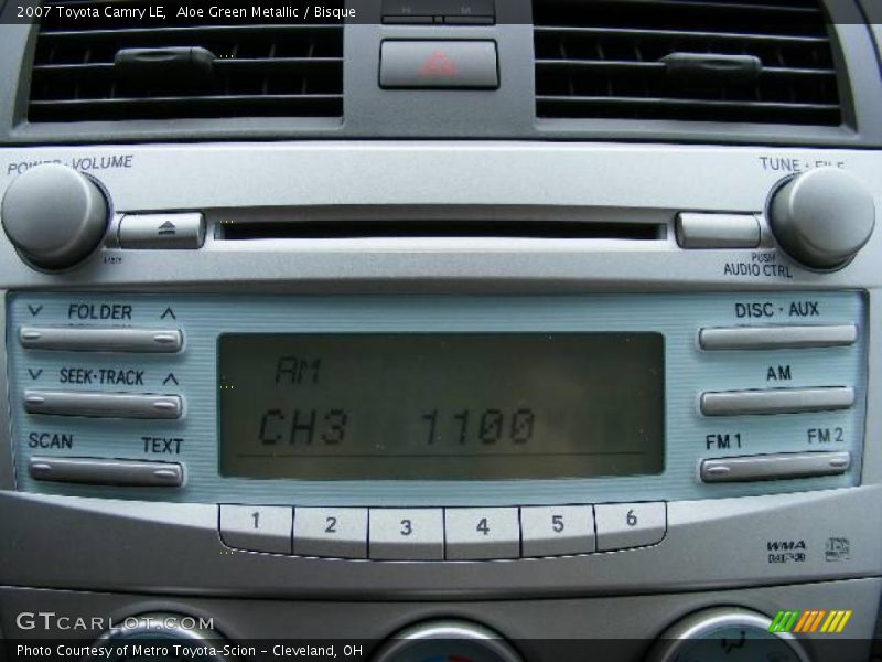 Aloe Green Metallic / Bisque 2007 Toyota Camry LE