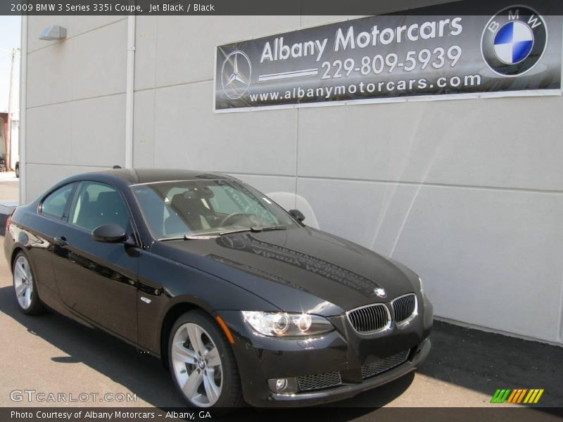 Jet Black / Black 2009 BMW 3 Series 335i Coupe