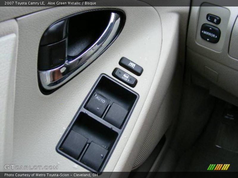 Aloe Green Metallic / Bisque 2007 Toyota Camry LE