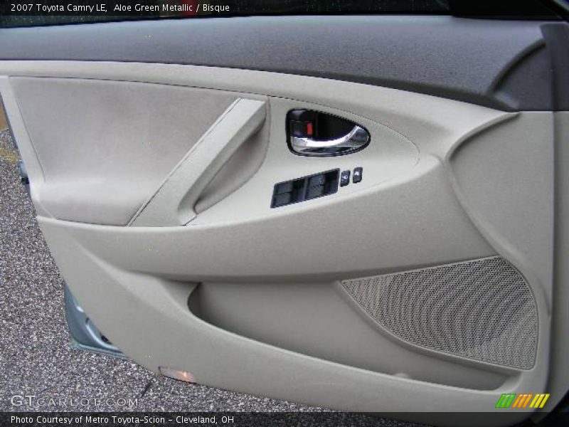 Aloe Green Metallic / Bisque 2007 Toyota Camry LE