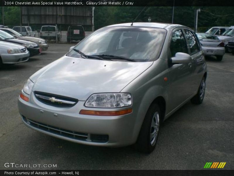 Galaxy Silver Metallic / Gray 2004 Chevrolet Aveo Special Value Hatchback
