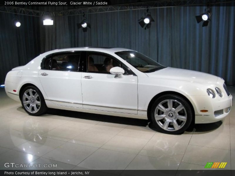 Glacier White / Saddle 2006 Bentley Continental Flying Spur