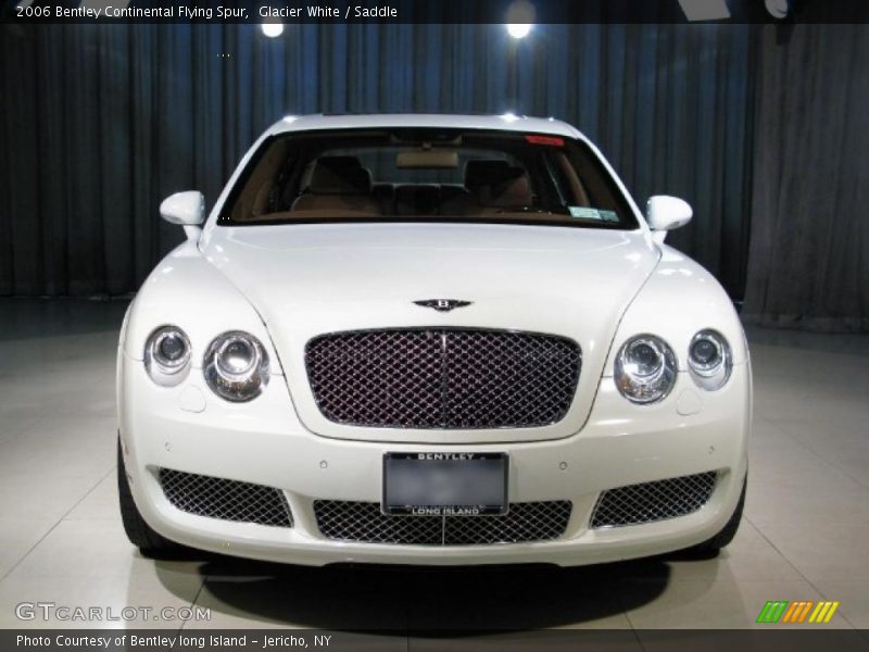 Glacier White / Saddle 2006 Bentley Continental Flying Spur