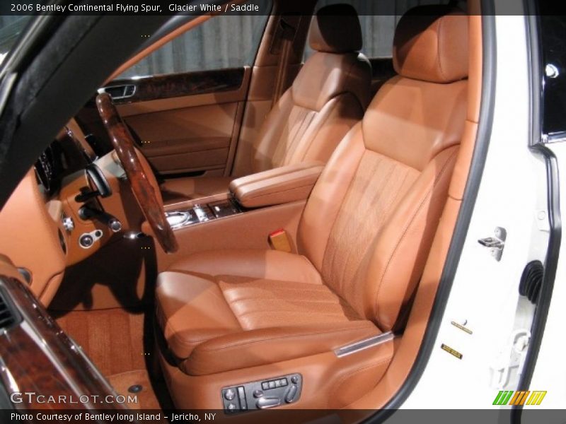 Glacier White / Saddle 2006 Bentley Continental Flying Spur