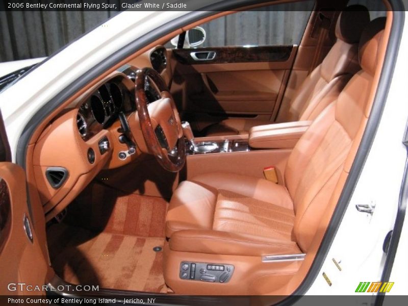 Glacier White / Saddle 2006 Bentley Continental Flying Spur