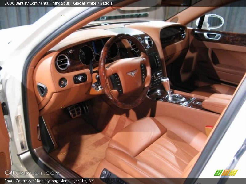 Glacier White / Saddle 2006 Bentley Continental Flying Spur