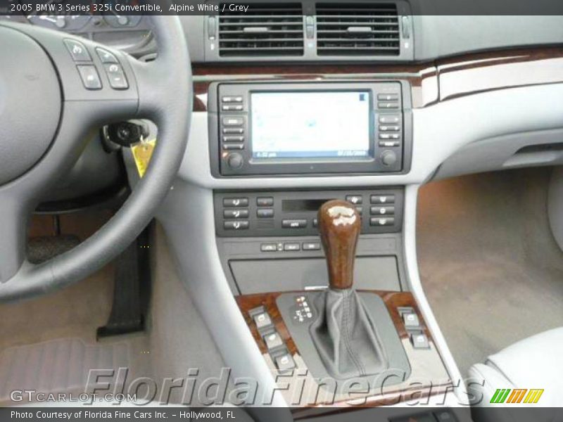 Alpine White / Grey 2005 BMW 3 Series 325i Convertible