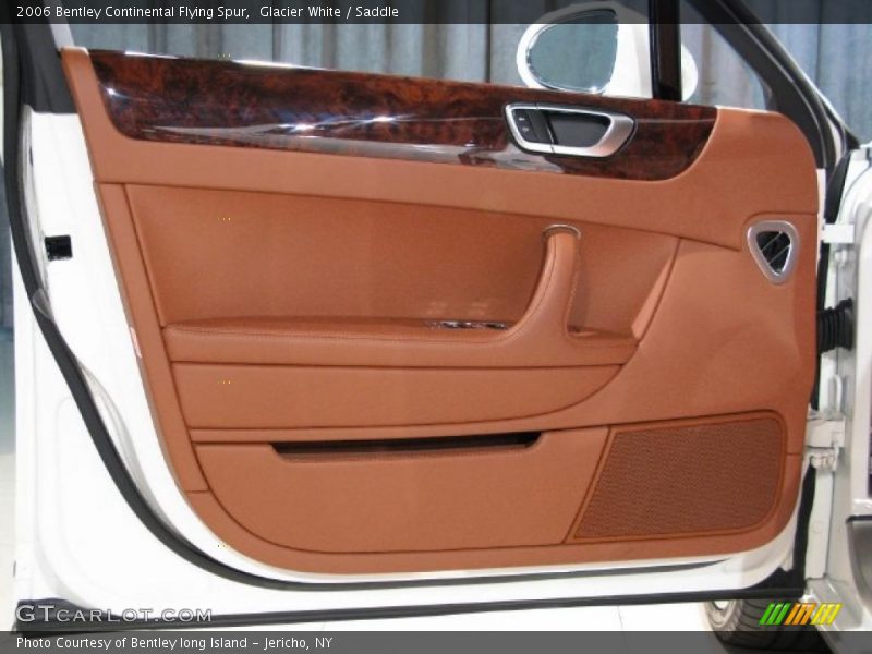 Glacier White / Saddle 2006 Bentley Continental Flying Spur