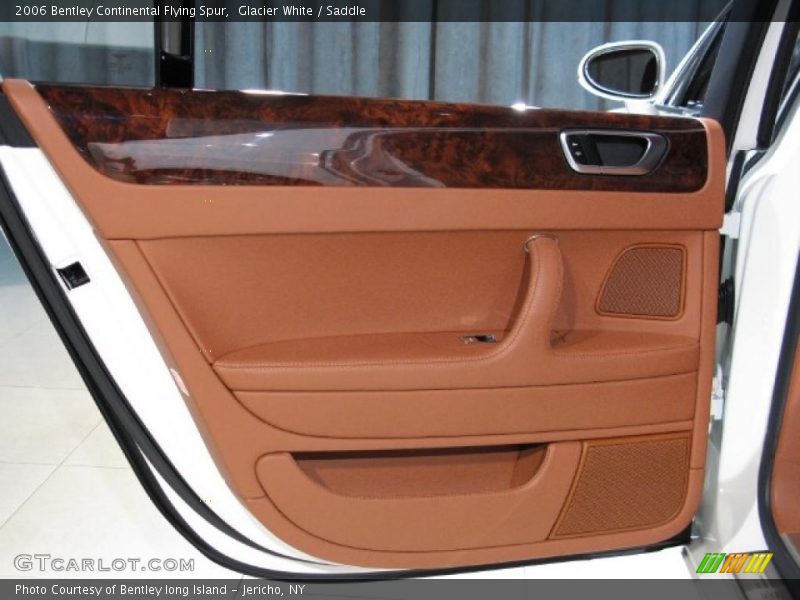 Glacier White / Saddle 2006 Bentley Continental Flying Spur
