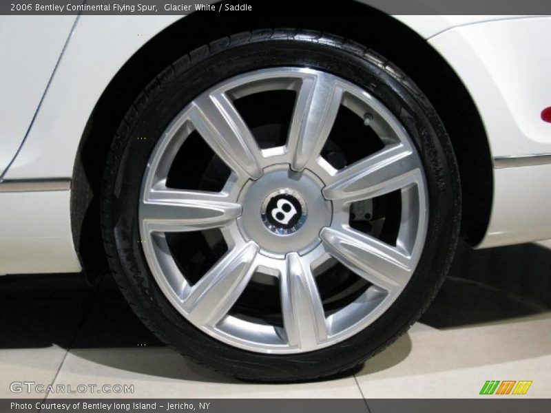 Glacier White / Saddle 2006 Bentley Continental Flying Spur