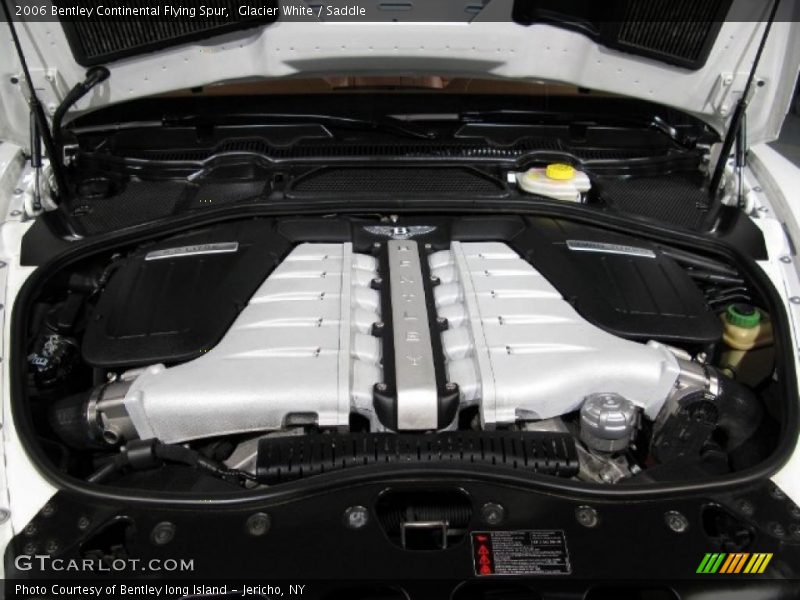 Glacier White / Saddle 2006 Bentley Continental Flying Spur