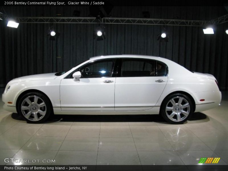 Glacier White / Saddle 2006 Bentley Continental Flying Spur