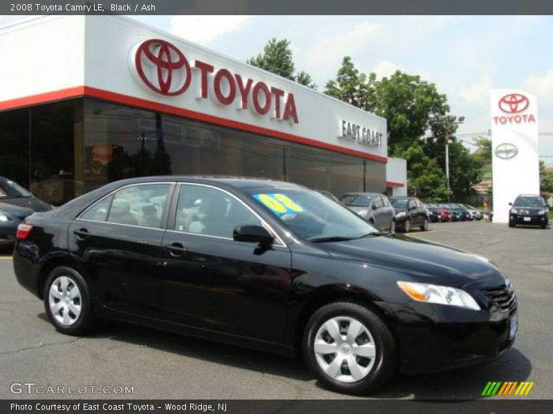 Black / Ash 2008 Toyota Camry LE