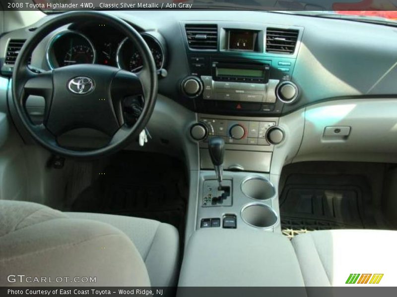 Classic Silver Metallic / Ash Gray 2008 Toyota Highlander 4WD