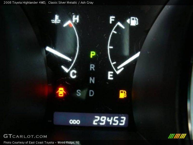 Classic Silver Metallic / Ash Gray 2008 Toyota Highlander 4WD