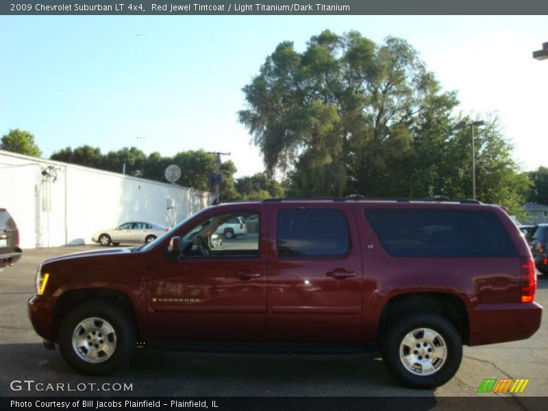 Red Jewel Tintcoat / Light Titanium/Dark Titanium 2009 Chevrolet Suburban LT 4x4