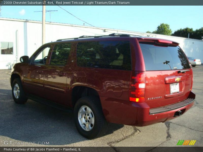Red Jewel Tintcoat / Light Titanium/Dark Titanium 2009 Chevrolet Suburban LT 4x4