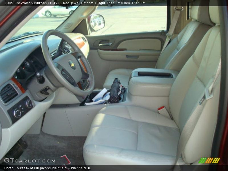 Red Jewel Tintcoat / Light Titanium/Dark Titanium 2009 Chevrolet Suburban LT 4x4