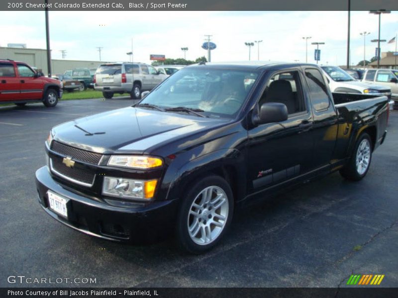 Black / Sport Pewter 2005 Chevrolet Colorado Extended Cab