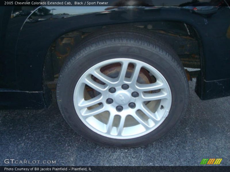 Black / Sport Pewter 2005 Chevrolet Colorado Extended Cab