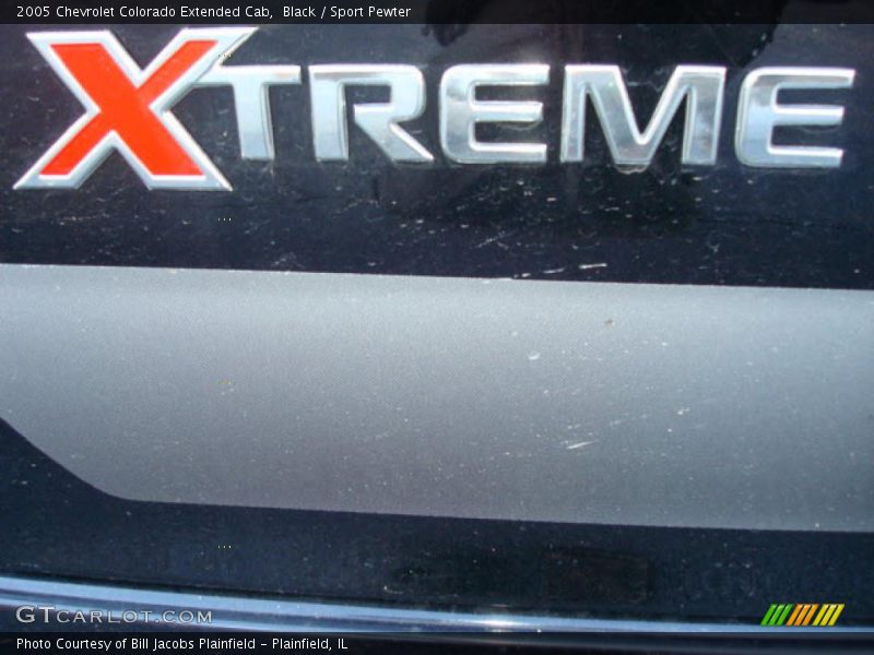 Black / Sport Pewter 2005 Chevrolet Colorado Extended Cab