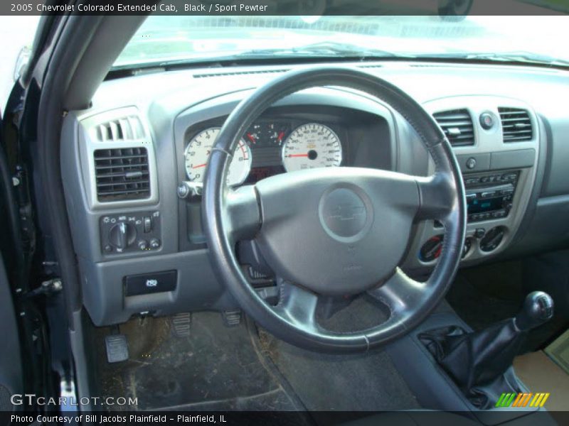 Black / Sport Pewter 2005 Chevrolet Colorado Extended Cab