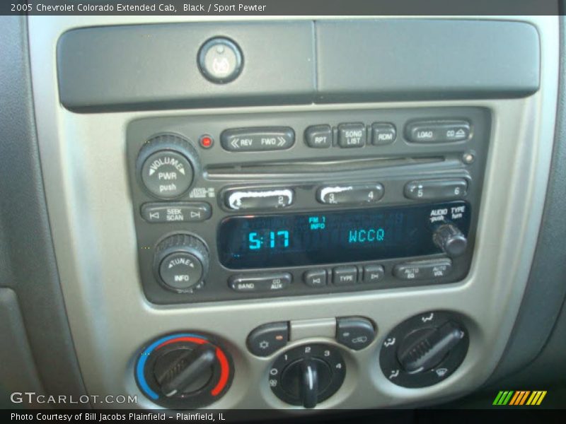 Black / Sport Pewter 2005 Chevrolet Colorado Extended Cab
